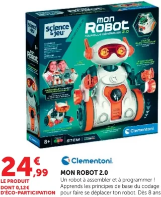MON ROBOT 2.0 Clementoni