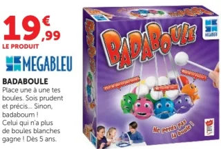 Jeu de société Badaboule Megableu