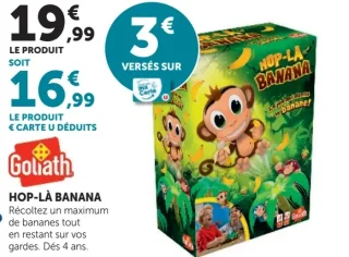 Jeu Hop-là Banana Goliath