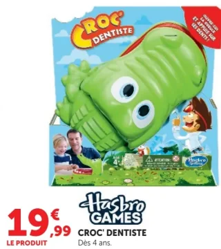 Jeu de société Croc' Dentiste Hasbro Games