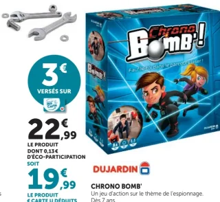 Jeu d'action Chrono Bomb' Dujardin