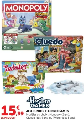 Jeu Junior Hasbro Games