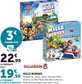 Jeu Mille Bornes Dujardin