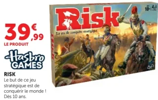 Jeu de société Risk Hasbro Games