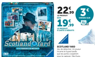 Jeu de société Scotland Yard Ravensburger
