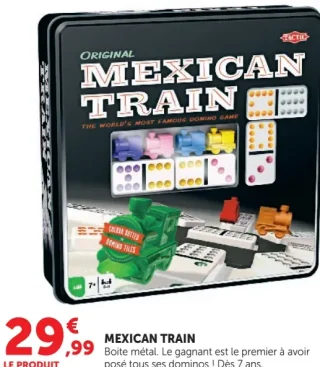 Jeu de domino Mexican Train Tactic