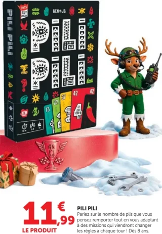 Jeu de cartes Pili Pili Benoja