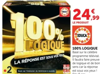 Jeu de société 100% Logique Educa
