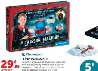 Le caisson magique Clementoni