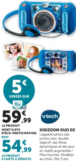 Kidizoom Duo DX Vtech
