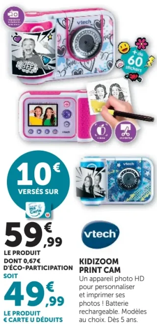 Kidizoom Print Cam Vtech
