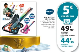 Guitare électronique Kidi Guitare Superstar vtech