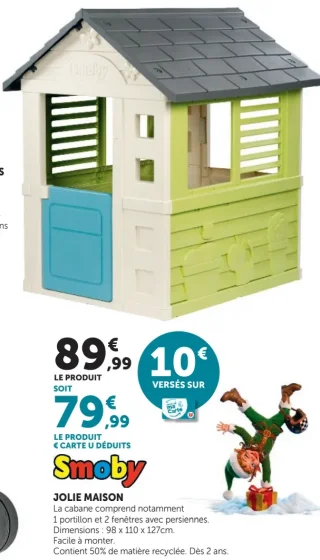 Jolie maison Smoby