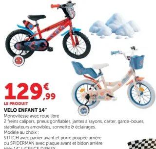 VELO ENFANT 14"