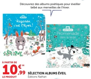 Sélection Albums Éveil Nathan