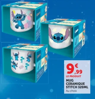 Mug céramique Stitch Disney