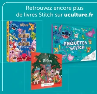 Livres Stitch Disney sur uculture.fr