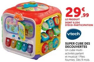 Vtech Super Cube des Découvertes