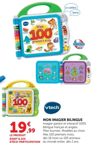 Vtech Mon Imagier Bilingue