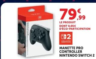 Manette Pro Controller Nintendo Switch 2
