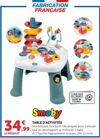 Table d'activités Smoby
