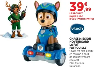 Chase Mission Hoverboard La Pat' Patrouille Vtech