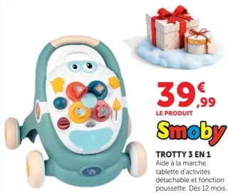 Trotty 3 en 1 Smoby