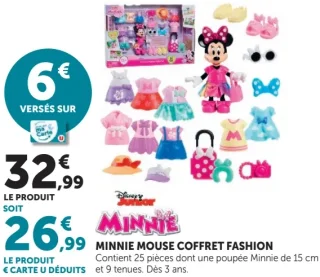 Minnie Mouse Coffret Fashion Disney Junior