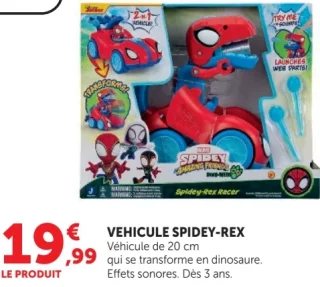 Véhicule Spidey-Rex Marvel Spidey