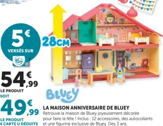 La maison anniversaire de Bluey