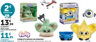 Furblets Grogu ou Minions Furby