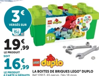 La boîtes de briques LEGO® DUPLO®