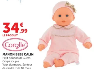 Poupon Manon Bebe Calin Corolle