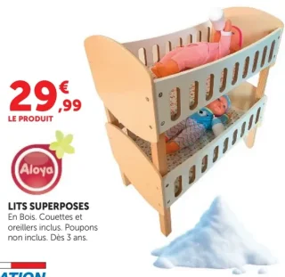 Aloya Lits superposés