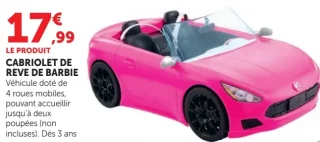 Barbie Cabriolet de Rêve de Barbie