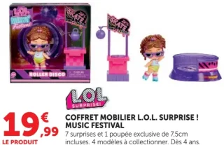 Coffret mobilier L.O.L. Surprise ! Music Festival
