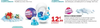 Boule à neige Disney Mini Brands
