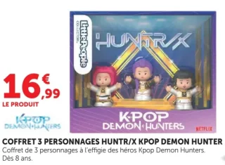 Coffret 3 personnages Huntr/x Kpop Demon Hunter LittlePeople