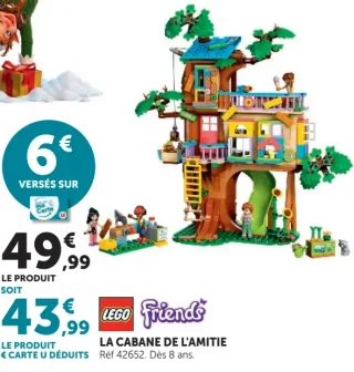LEGO Friends La cabane de l'amitié