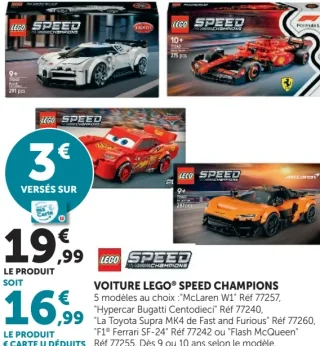 VOITURE LEGO® SPEED CHAMPIONS