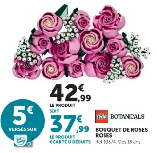 LEGO Botanicals Bouquet de Roses