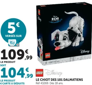 LEGO Disney Le Chiot des 101 Dalmatiens