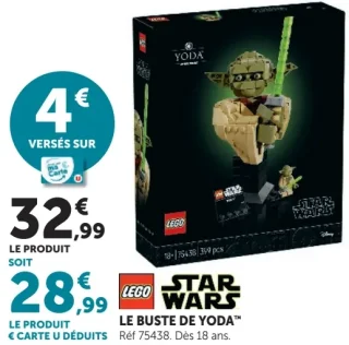 Lego Star Wars Le buste de Yoda