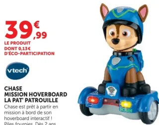 Vtech Chase Mission Hoverboard La Pat' Patrouille