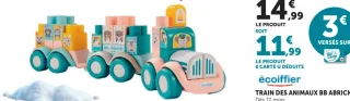 Écoiffier Train des animaux BB Abrick