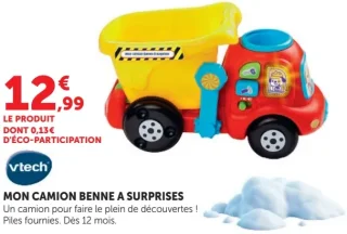 vtech Mon camion benne à surprises