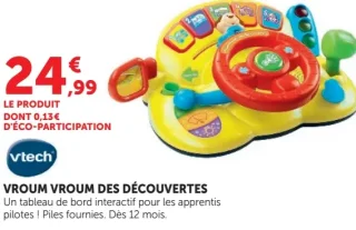 vtech Vroum vroum des découvertes