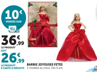 Poupée Barbie Joyeuses Fêtes