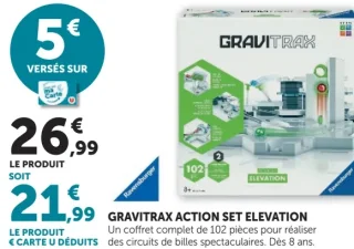 Circuit de billes Gravitrax Action Set Elevation Ravensburger
