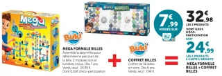 Labyrinthe de billes Mega Formule Billes + Coffret Billes Buki
